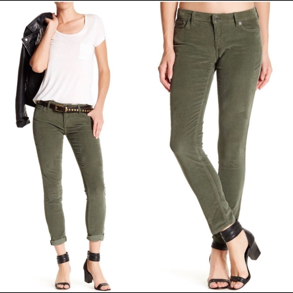 Lucky Brand Stretchy Lolita Corduroy Skinny Pants